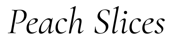 Peach Slices